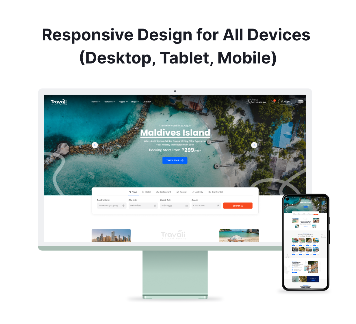 Tourex – Laravel Travel Agency & Hotel Booking Solution